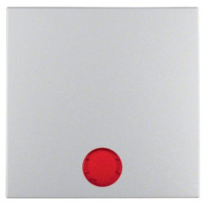 Клавіша 1Х з лінзою, колір алюміній, матовий, S.1 Berker 16211404