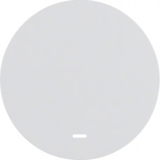 Клавіша 1Х з лінзою, колір полярна білизна, глянець, R.x Berker 16212089