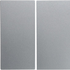 Клавіша 2Х, колір алюміній, матовий, S.1 Berker 16231404