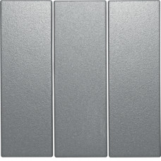 Клавіша 3Х, колір алюміній, матовий, S.1 Berker 16651404