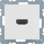 HDMI-розетка, колір пол.білизна, глянець, S.1 Berker 3315428989