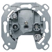Розетка антенная, 2 отверстия, проходная Berker WDF45921