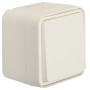 Перемикач IP55, білий, 10АX/250В W.1 Berker WNC001B
