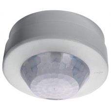 Датчик руху зовнішньої установки, білий, IP41, 360 град, 5х30 м, Hager EER515