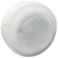 Датчик руху зовнішньої установки, білий, IP41, 360 град, висота 8 м, Hager EER518