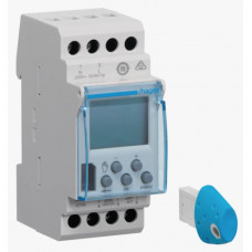 Таймер з ключем EGN003, запас ходу 5 років, Hager EGK103