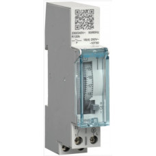 Таймер модульний аналоговий добовий 16А, 1НВ, резерв 120 годин, 1М, Hager EHN011