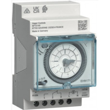 Таймер модульний аналоговий тижневий 16А, 1НВ, резерв 120 годин, 3М, Hager EHN171