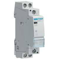 Контактор безшумний 25A, 2НВ, 230В, 1м Hager ESC225S