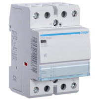 Контактор безшумний 63A, 2НВ, 230В, 3м Hager ESC263S