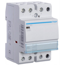 Контактор 63A, 3НВ, 230В, 3м Hager ESC363