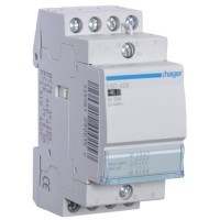 Контактор 25A, 4НВ, 24В, 2м Hager ESD425