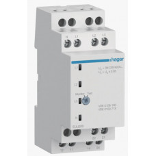 Реле контролю мінімальної напруги 1P+N / 3P+N, 2 перекид.контакт, Hager EUU200