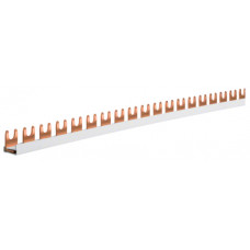 Шина з'єднувальна вилочна, 1-полюсна на 57 модулів, з ізоляцією, 10мм2 Hager KDN163B