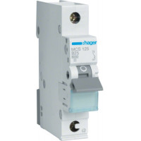 Автоматичний вимикач QC In=25 А, 1п, C, 6 kA, 1м Hager MCS125