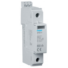 Розрядник (ПЗІП) T2 1P змінний 40kA TNC з індикацією +дод.контакт, Hager SPB115