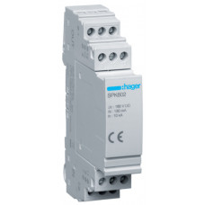 Розрядник (ПЗІП) для ADSL на DIN-рейку, Hager SPK602