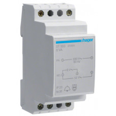 Трансформатор модульний для дзвоника 230В/8-12 В, 8ВА, Hager ST303