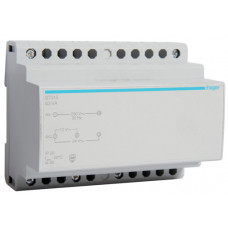 Трансформатор на DIN-рейку, 230В/24 В (2,63А), 230В/12 В (5,25А), 6м Hager ST315