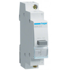 Вимикач кнопковий 230В/16А, 1НВ, 1м Hager SVN312