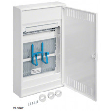 Щит 3-рядний для ММ-обладнання, з/у з металевими дверями, VOLTA Hager VA36NW